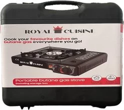 Campingman Draagbaar Gasfornuis - Campingkooktoestel - 1-Pits - Met Koffer 5 Campingman Draagbaar Gasfornuis - Campingkooktoestel - 1-Pits - Met Koffer -Kampeerclub 1200x1068 6