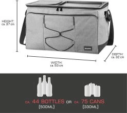 Bomoe Opvouwbare Koeltas IceBreezer KT53 - Koelbox Voor Onderweg - 53x37x32 Cm - 52 Liter - Picknicktas Perfect Voor Barbecues Of Festivals -Kampeerclub 1200x1073 2