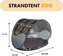 Deryan Luxe Pop Up Strandtent - Anti-UV 50+ - Zoo 8 Deryan Luxe Pop Up Strandtent - Anti-UV 50+ - Zoo -Kampeerclub 1200x1076 6