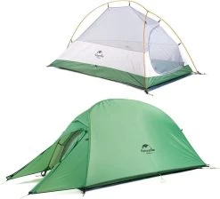 Cloud Up 1 Upgraded - Naturehike® - 1 Persoons Tent - Lichtgewicht Tent - Incl. Grondzeil - 210T 3000mm - Outdoor - Waterdicht - Hiking & Wandelen -Kampeerclub 1200x1088 1