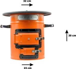Dutch Rocket Stove - Rocket Stove - Kooktoestel Op Houtvuur - Met Draagtas - Dutch Oven -Kampeerclub 1200x1092 5