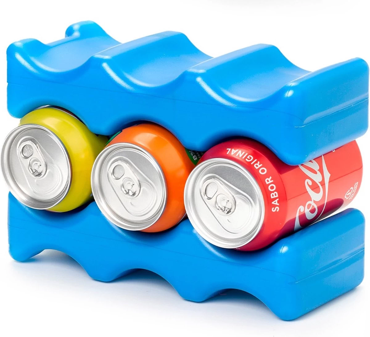 2x Stuks Koelelementen Voor Speciaal Voor Blikjes 22 X 9 Cm 3 2x Stuks Koelelementen Voor Speciaal Voor Blikjes 22 X 9 Cm - Afbeelding 3