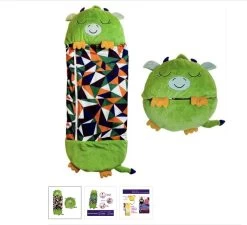 Draak Slaapzak -160 Cms | Kinderslaapzak | Slaapzak Junior | Nappers | Children Sleeping Bag | Kinderen Slaapzak | Super Soft 2 In 1 Fun Pillow &Sleepy For Boys | Draak Slaapzak | Zachte Slaapzak | Knuffel Slaapzak | 2 In 1 Slaapzak | Kinderen -Kampeerclub 1200x1094 9
