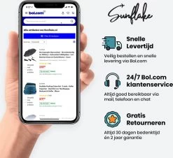 Sunflake Koelrugzak Groot - Lunchtas - Koeltas Backpack Voor Dames & Heren - Zwart -Kampeerclub 1200x1098 2