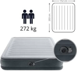 Intex Comfort-plush Full Luchtbed - 2-persoons - 203x152x33 Cm -Kampeerclub 1200x1105 14