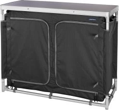 Campart Campingkeuken KI-0734 - Campingkast Groot - 4 Verstelbare Poten - Opvouwbaar En Lichtgewicht - Inclusief Opbergtas - Grijs -Kampeerclub 1200x1105 3