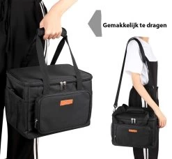 Lunchtas - Koeltas Voor Dames En Heren - Cool Bag - 4 Laags Geïsoleerde Koeltas - Kleine Cooler - Lunch Box - Lunchtas 15 Liter- Zwart 13 Lunchtas - Koeltas Voor Dames En Heren - Cool Bag - 4 Laags Geïsoleerde Koeltas - Kleine Cooler - Lunch Box - Lunchtas 15 Liter- Zwart -Kampeerclub 1200x1107 2