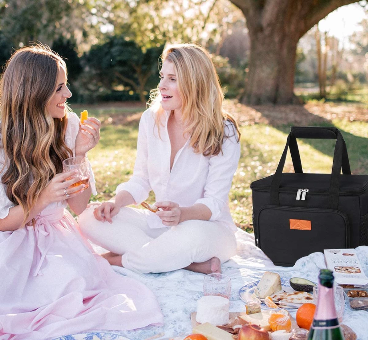 Lunchtas - Koeltas Voor Dames En Heren - Cool Bag - 4 Laags Geïsoleerde Koeltas - Kleine Cooler - Lunch Box - Lunchtas 15 Liter- Zwart 2 Lunchtas - Koeltas Voor Dames En Heren - Cool Bag - 4 Laags Geïsoleerde Koeltas - Kleine Cooler - Lunch Box - Lunchtas 15 Liter- Zwart - Afbeelding 2