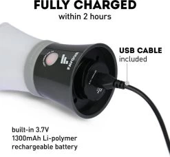 Favour L0717 Camping Lamp Oplaadbaar LED, 200 Lumen, IPX7 Waterdicht, Drijvend, Schokbestendig, Draagbare Kampeerlamp, Tentlamp, Vislamp, Geïntegreerde Oplaadbare Batterij 14 Favour L0717 Camping Lamp Oplaadbaar LED, 200 Lumen, IPX7 Waterdicht, Drijvend, Schokbestendig, Draagbare Kampeerlamp, Tentlamp, Vislamp, Geïntegreerde Oplaadbare Batterij -Kampeerclub 1200x1110 5