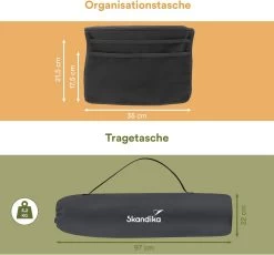 Skandika Relax Comfort Campingstoel - Campingstoel Opvouwbaar - Comfortabele Klapstoel Met Drinkhouder En Koelvak, Tot Max. 160 Kg, Opvouwbaar, Lichtgewicht | Vouwstoel Voor Kamperen, Camping, Festival, Vissen – Grijs 10 Skandika Relax Comfort Campingstoel - Campingstoel Opvouwbaar - Comfortabele Klapstoel Met Drinkhouder En Koelvak, Tot Max. 160 Kg, Opvouwbaar, Lichtgewicht | Vouwstoel Voor Kamperen, Camping, Festival, Vissen – Grijs -Kampeerclub 1200x1118