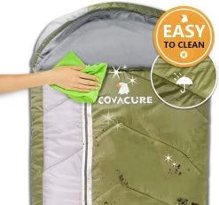 COVACURE 1.5/0.8kg Slaapzak, 3 Seizoenen Ultra Warm & Lichtgewicht Slaapzak Voor Volwassenen, Envelop Compacte Outdoor Slaapzakken Met Draagbare Compressie Tas Voor Camping, Rugzakken, Wandelen... -Kampeerclub 1200x1120 9