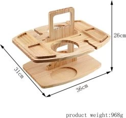 Merkloos Houten Outdoor Wijntafel Draagbare Houten Picknicktafel Mini Campingtafels Met Wijnglas Houder Voor Tuin Outdoor Camping Picknick Strand - Plataan Hout - Wijn 15 Merkloos Houten Outdoor Wijntafel Draagbare Houten Picknicktafel Mini Campingtafels Met Wijnglas Houder Voor Tuin Outdoor Camping Picknick Strand - Plataan Hout - Wijn -Kampeerclub 1200x1122
