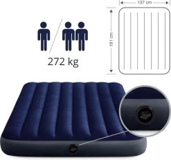 Intex Klassiek Luchtbed - 2-Persoons - 191x137x22 Cm -Kampeerclub 1200x1123 14