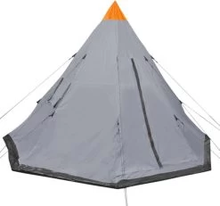 VidaXL Tent 4-persoons Grijs 14 VidaXL Tent 4-persoons Grijs -Kampeerclub 1200x1123 5