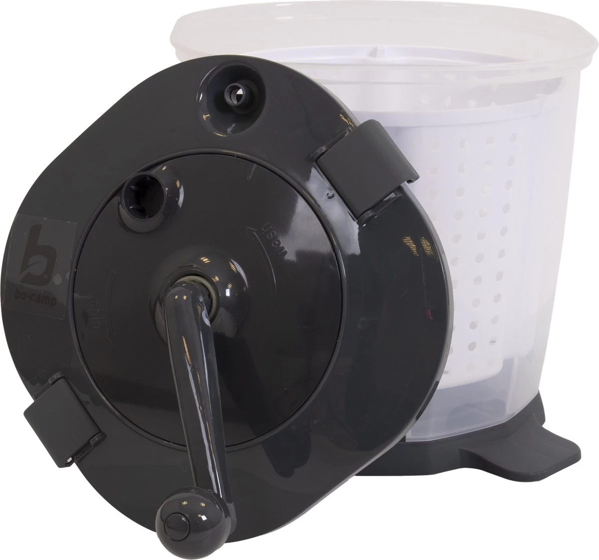 Bo-Camp Wasmachine - Met Centrifuge - Grijs 6 Bo-Camp Wasmachine - Met Centrifuge - Grijs - Afbeelding 6