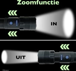Dieux - Militaire Led Zaklamp - Oplaadbaar - IP44 Waterdicht En Schokbestendig - 7 Lichtstanden - Opbergbox - Outdoor Kamperen - Survival - Gadgets - Pasen 11 Dieux - Militaire Led Zaklamp - Oplaadbaar - IP44 Waterdicht En Schokbestendig - 7 Lichtstanden - Opbergbox - Outdoor Kamperen - Survival - Gadgets - Pasen -Kampeerclub 1200x1128 5