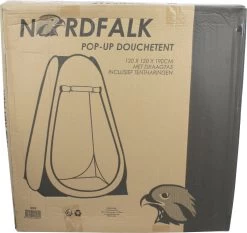 NordFalk Douchetent Pop-up 190 Cm - Camping Douche - Omkleedtent - Incl. Tentharingen En Draagtas - Groen -Kampeerclub 1200x1132 5