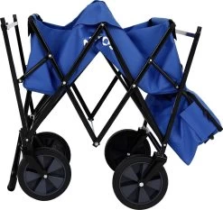 AREBOS Handwagen Vouwbare Dak Handwagen Vouwbare Trolley Uitrustingswagen Blauw 23 AREBOS Handwagen Vouwbare Dak Handwagen Vouwbare Trolley Uitrustingswagen Blauw -Kampeerclub 1200x1134 11