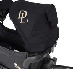 Deryan Luxe Sandy Bolderkar - Duo Buggy - Tandem Buggy - Opvouwbaar - Inklapbare Bolderwagen - Duo Kinderwagen - Zwart -Kampeerclub 1200x1136 9