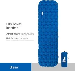 Hikr® Luchtbed - Slaapmat - Opblaasbaar Matras - Lichtgewicht - Outdoor - Camping - Hiking & Wandelen -Kampeerclub 1200x1138 10