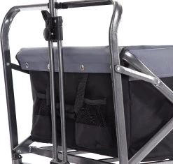 AREBOS Handkar | Transportwagen | Apparatuurwagen | Opvouwbaar | Zwart / Grijs -Kampeerclub 1200x1144 6