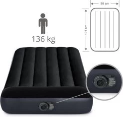 Intex Pillow Rest Classic Twin Luchtbed - 1-persoons - 99x191x25cm 23 Intex Pillow Rest Classic Twin Luchtbed - 1-persoons - 99x191x25cm -Kampeerclub 1200x1148 12