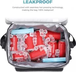 Lifewit 20L Koeltas | 20 Liter | Opvouwbaar | Koelbox-Koeltas | Isolatietas/ Picknicktas Voor Levensmiddelen / Grijs -Kampeerclub 1200x1153 2