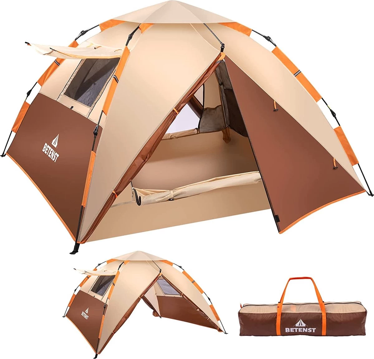 Merkloos Kamping Tent / Absolutely Waterproof, Lightweight Camping Tent With - Tent Ideal For Camping In The Garden, Dome Tent, 1 Merkloos Kamping Tent / Absolutely Waterproof, Lightweight Camping Tent With - Tent Ideal For Camping In The Garden, Dome Tent,