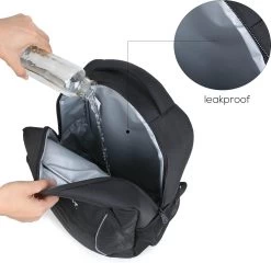 Koelrugtas - 23L - Wandelrugzak - Dagrugzak - Outdoor Rugzak - Dames & Heren - Zwart -Kampeerclub 1200x1168 8