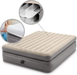 Intex Prime Comfort - Luchtbed - 2-Persoons - 152x203x51 Cm (BxLxH) - Grijs - Met Ingebouwde Motorpomp 17 Intex Prime Comfort - Luchtbed - 2-Persoons - 152x203x51 Cm (BxLxH) - Grijs - Met Ingebouwde Motorpomp -Kampeerclub 1200x1170 14