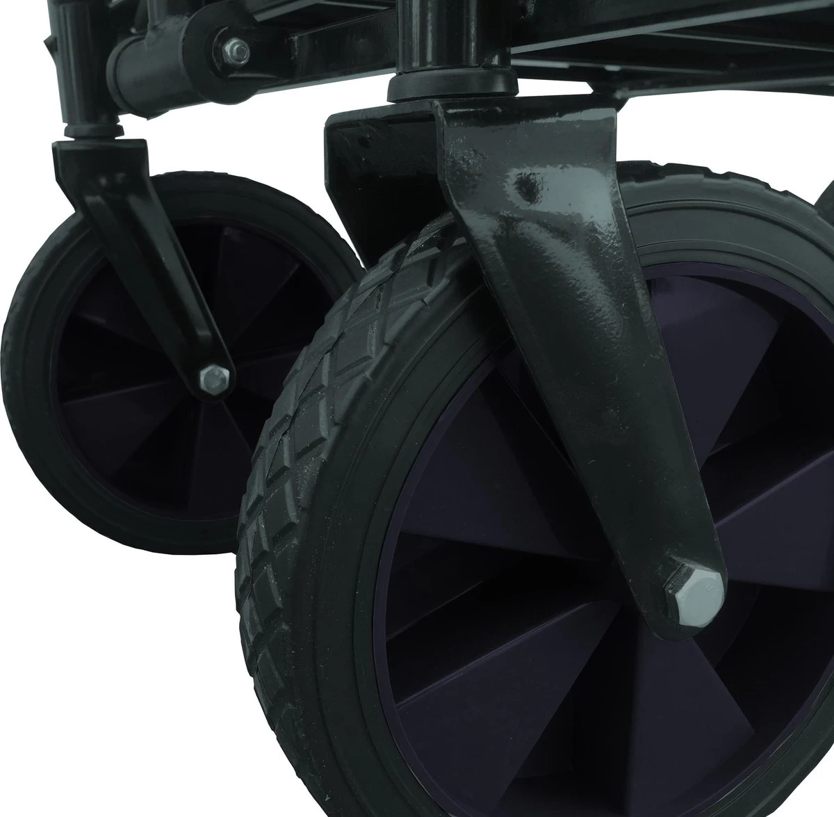 Rijoka Opvouwbare Bolderkar/Bolderwagen - Telescopische Stang | Zwart 4 Rijoka Opvouwbare Bolderkar/Bolderwagen - Telescopische Stang | Zwart - Afbeelding 4