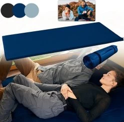 HikeMeister- Slaapmat - 200x 66 X 10 Cm - Zelfopblazend - 1 Persoons - Blauw -Kampeerclub 1200x1176 11