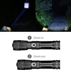 Merkloos Professionele Oplaadbare Led Zaklamp DBW Light XHP50 3200 Lumen 7 Merkloos Professionele Oplaadbare Led Zaklamp DBW Light XHP50 3200 Lumen -Kampeerclub 1200x1176 18