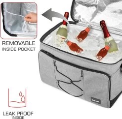 Bomoe Opvouwbare Koeltas IceBreezer KT43 - Koelbox Voor Onderweg - 43x32x28 Cm - 45 Liter - Picknicktas Perfect Voor Barbecues Of Festivals -Kampeerclub 1200x1176 5