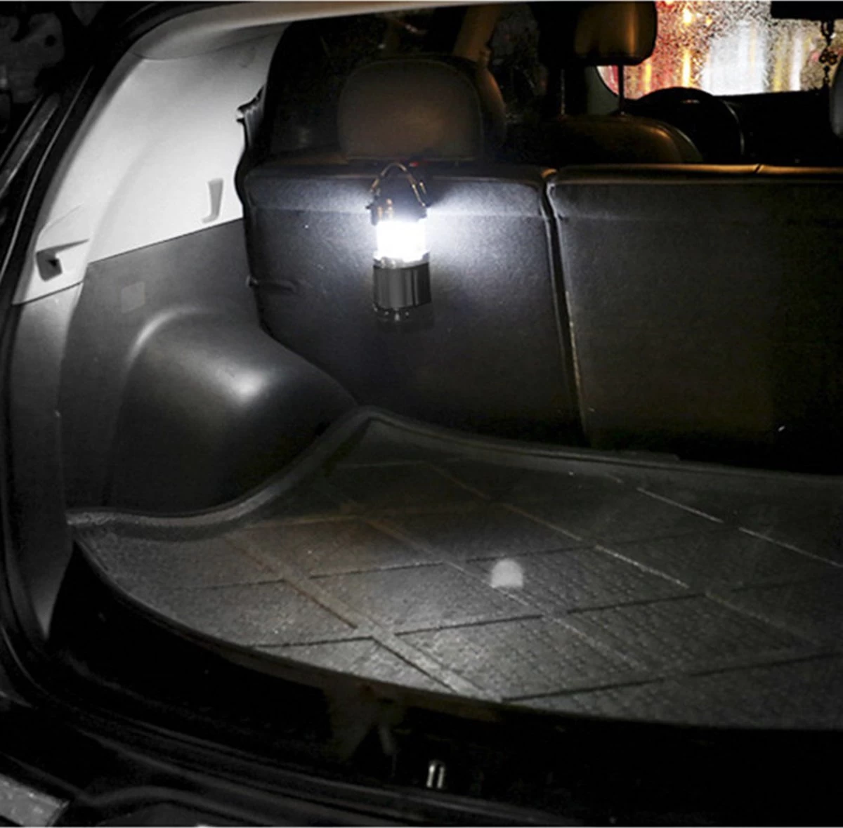 Merkloos Xtraworks - Multifunctionele Solar LED Campinglamp Met Handvatten - IPX 45 Waarde, USB-lader En Powerbank - Mat Zwart 9 Merkloos Xtraworks - Multifunctionele Solar LED Campinglamp Met Handvatten - IPX 45 Waarde, USB-lader En Powerbank - Mat Zwart - Afbeelding 9