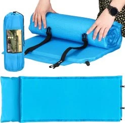 Springos Slaapmat | Zelfopblazend | 186 Cm | Inclusief Hoes & Hoofdkussen | Lichtblauw -Kampeerclub 1200x1180 11