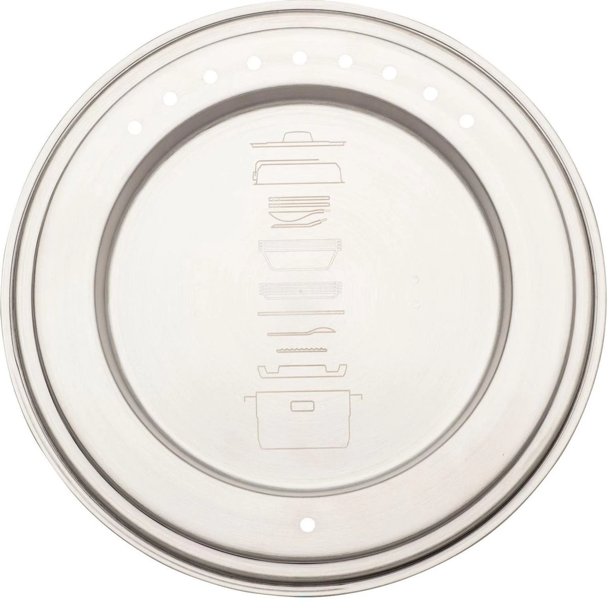 Stanley The Full Kitchen Base Camp Cook Set 3,5L - Campingkookset - Stainless Steel 3 Stanley The Full Kitchen Base Camp Cook Set 3,5L - Campingkookset - Stainless Steel - Afbeelding 3