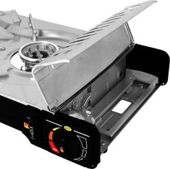 SMH LINE® Dubbele Camping Kooktoestel - 2 Pits - 2x 2500W - Incl. 16x Gasflessen -Kampeerclub 1200x1189 12