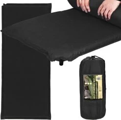 Springos Slaapmat | Zelfopblazend | 180 Cm | Inclusief Hoes | Zwart -Kampeerclub 1200x1190 12
