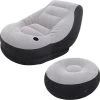 Intex Lounge Stoel - Ultra Lounge - Opblaasbaar - Grijs/zwart