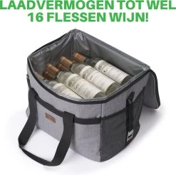 Packaway 4 Laags Geïsoleerde Koeltas - Lunchtas 30 Liter - Grijs -Kampeerclub 1200x1194 3