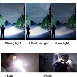 Merkloos Led-zaklamp 15000, Lumen 4200 XHP70.4 PROFESSIONAL-XLED - Oplaadbaar USB Zoeklicht - CE Gekeurd. 6 Merkloos Led-zaklamp 15000, Lumen 4200 XHP70.4 PROFESSIONAL-XLED - Oplaadbaar USB Zoeklicht - CE Gekeurd. -Kampeerclub 1200x1196 28