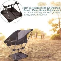 Smartpeas Camping Stoel Van Stevig 600D Polyester En Aluminium - Lichtgewicht En Opvouwbaar - Camping Gadget Inclusief Zijzakken +Plus: Strandmat & Draagtas -Kampeerclub 1200x1198 2