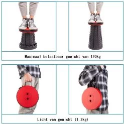 Kampeerkruk - Uitschuifbare Kruk - Rood/Zwart- Tot 120 Kg - Travel Stool - Opvouwbare Campingkruk - Inklapbaar Krukje - Telescopische Kruk - Camping - Outdoor 12 Kampeerkruk - Uitschuifbare Kruk - Rood/Zwart- Tot 120 Kg - Travel Stool - Opvouwbare Campingkruk - Inklapbaar Krukje - Telescopische Kruk - Camping - Outdoor -Kampeerclub 1200x1198 3