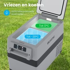 Auronic Elektrische Koelbox - 40.5L - Compressor - 12V En 240V - Grijs -Kampeerclub 1200x1200 1000