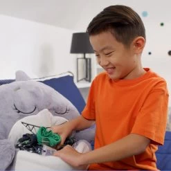 Mediashop Happy Nappers Kinderslaapzak - 2-in-1 Zachte Knuffel En Zomerslaapzak - Roze Eenhoorn Motief Voor Kinderen Van 3 Tot 6 Jaar -Kampeerclub 1200x1200 1073