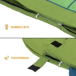 Dutch Mountains Kinderslaapzak Nijlpaard - 170 X 70cm Polyester - Zacht Lichtgewicht – Opberghoes -Kampeerclub 1200x1200 1134