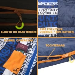 Dutch Mountains Slaapzak Goeree XL - Kussen 25x15cm - 220x90cm Katoenen Slaapzak - Tochtstrip 12 Dutch Mountains Slaapzak Goeree XL - Kussen 25x15cm - 220x90cm Katoenen Slaapzak - Tochtstrip -Kampeerclub 1200x1200 1136