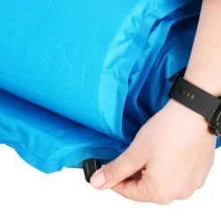 Springos Slaapmat | Zelfopblazend | 186 Cm | Inclusief Hoes & Hoofdkussen | Lichtblauw -Kampeerclub 1200x1200 1192