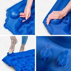 TRVLMORE Slaapmat - Zelfopblazend - 1 Persoons - Ingebouwde Pomp En Kussen - Blauw 13 TRVLMORE Slaapmat - Zelfopblazend - 1 Persoons - Ingebouwde Pomp En Kussen - Blauw -Kampeerclub 1200x1200 1229